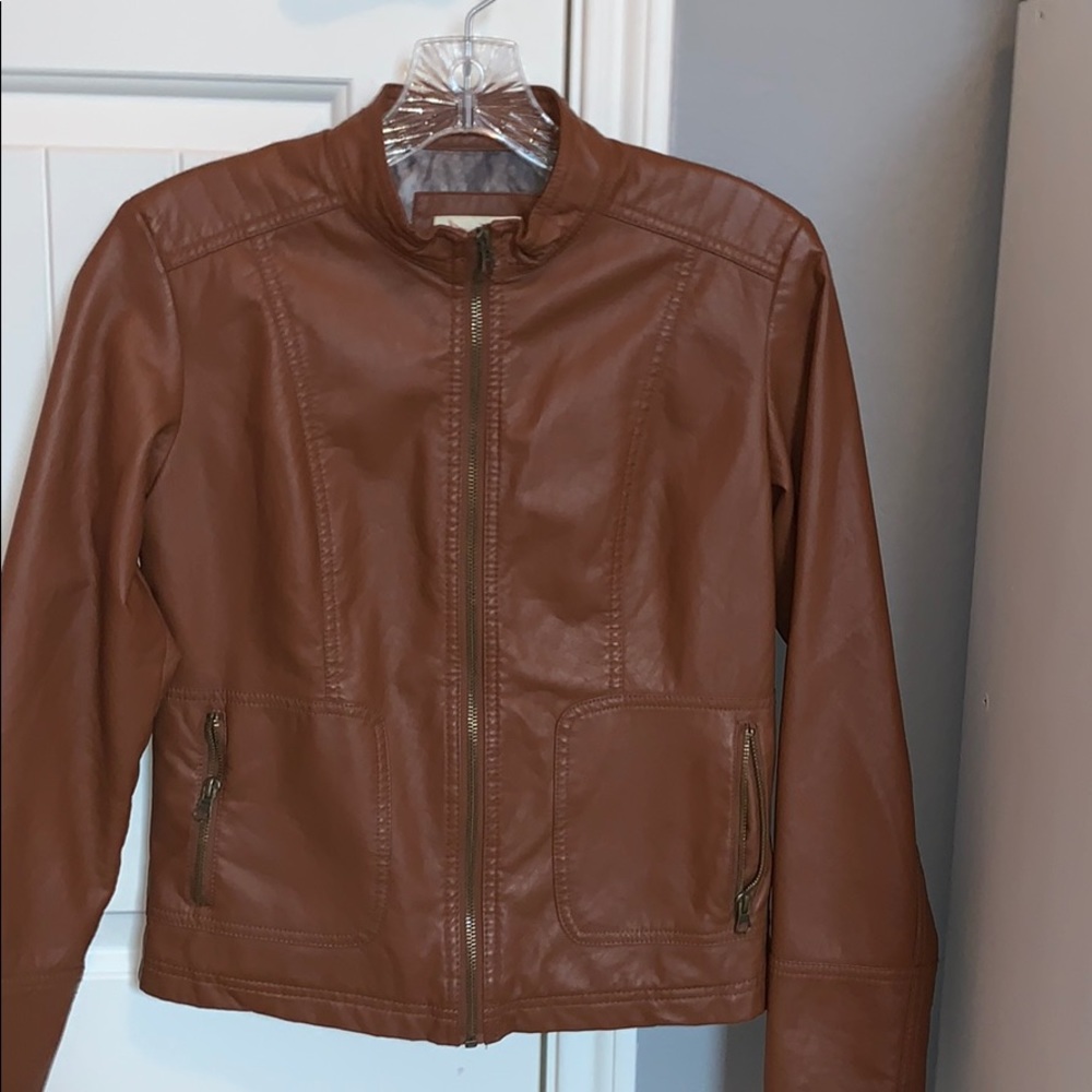 Brown Leather Jacket